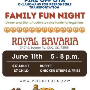 Pike Off OTA Family Fun Night 2023 at the Royal Bavaria. June 11 5pm to 8pm